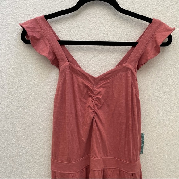 Susina ruffle Cinch top jumpsuit  XS NWT - Picture 6 of 10
